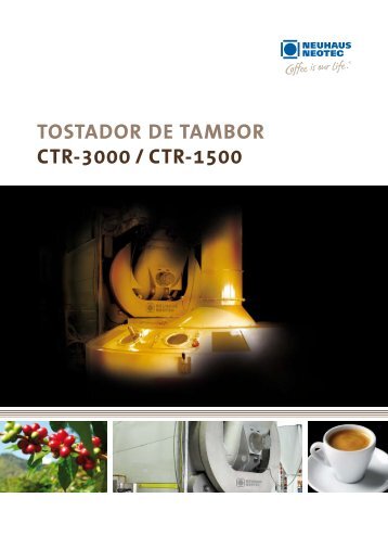 tostador de tambor ctr-3000 / ctr-1500 - Neuhaus Neotec