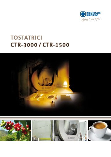 tostatrici a tamburo serie ctr - Neuhaus Neotec