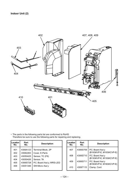 SERVICE MANUAL - Alarko Carrier