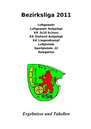 Bezirksliga 2011 - Ohligser SG