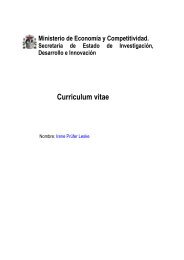 Curriculum vitae - Irene Pruefer Leske