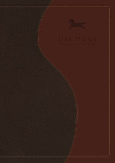 The Bay Horse - A La Carte