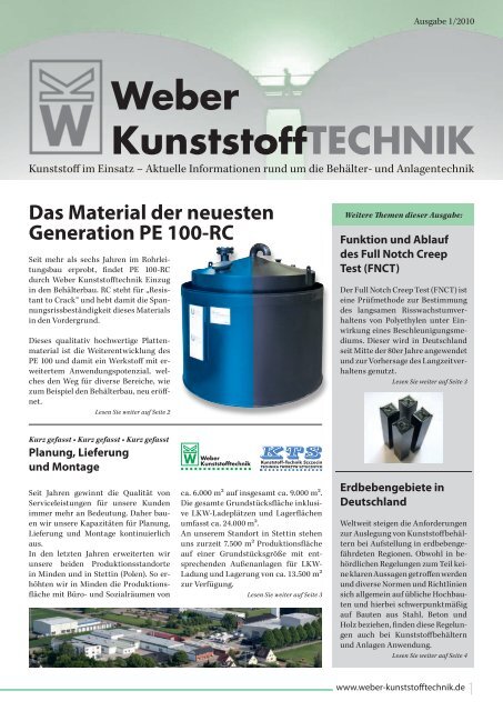 Weber Kunststofftechnik - Downloads