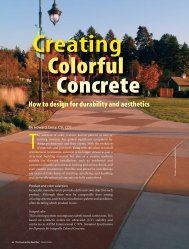 Creating Colorful Concrete - Butterfield Color