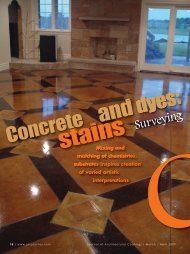 Concrete stains and dyes - Butterfield Color