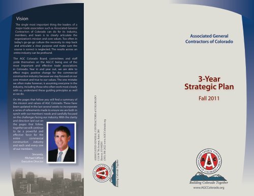 3-Year Strategic Plan - Association of General Contractors