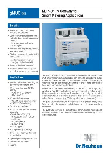 gMUC-DSL - Dr. Neuhaus Telekommunikation GmbH