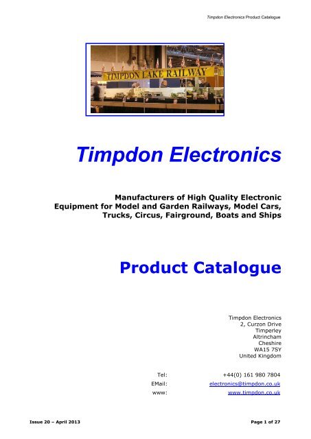 model railway radio control