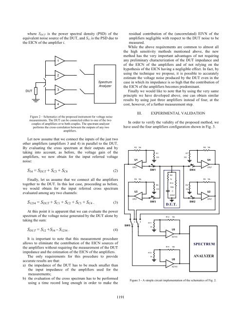 A novel ultra sensitive method for voltage noise ... - Felice Crupi