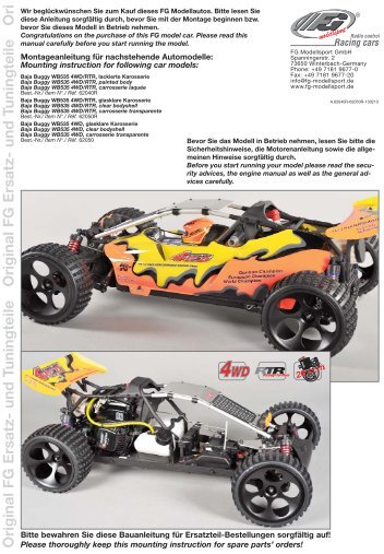 Baja Buggy WB535 Sportsline 4WD