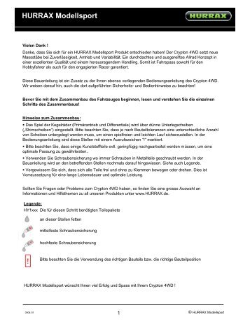 HURRAX Montageanleitung Crypton 4WD 090412.pdf