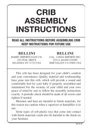 Crib Bed Assembly Instructions Bellini
