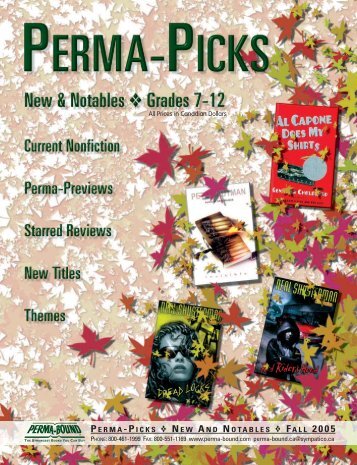 new titles - fiction - Perma-Bound