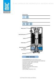 Series 200 Direct solenoid and solenoid pilot operated valves