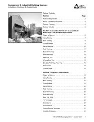 ASC BUILDING PRODUCTS COLOR CHART