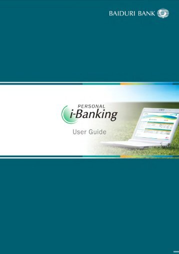 User Guide - Baiduri Bank