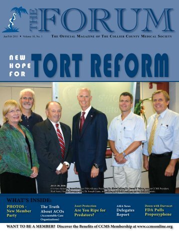 Forum Sept/Oct 2008 - Collier County Medical Society