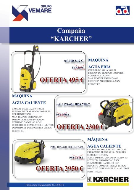 OFERTA 2300 € OFERTA 2300 € OFERTA 495 ... - Grupo Vemare