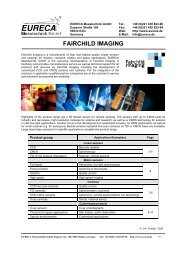 FAIRCHILD IMAGING - EURECA Messtechnik GmbH