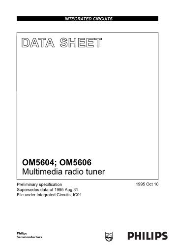 OM5604; OM5606 - Oppermann