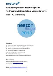 ErlÃ¤uterungen zum nestor-Siegel fÃ¼r vertrauenswÃ¼rdige digitale ...