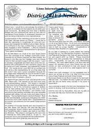 May 2010 District Newsletter - District 201V3