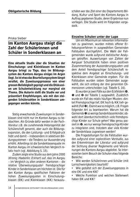 Im Kanton Aargau steigt die Zahl der SchÃ¼lerinnen und SchÃ¼ler in ...