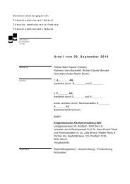 Urteil vom 29. September 2010 - marc-steiner.ch