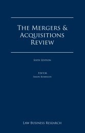 The Mergers & Acquisitions Review - UAE - KBH Kaanuun Ltd