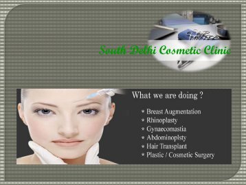 FUE Hair Transplant Service at South Delhi Cosmetic Clinic