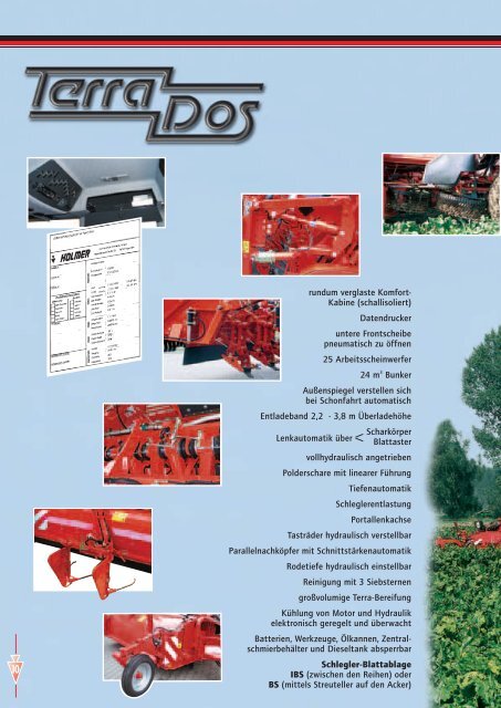 PDF, 2.2 MB - Holmer Maschinenbau GmbH