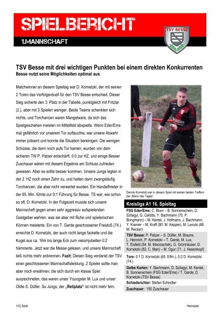 Heimspiel Ausgabe 11