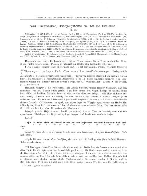 U 744-775 - RiksantikvarieÃ¤mbetet