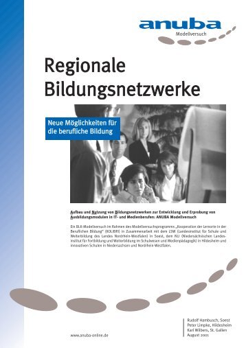 Regionale Bildungsnetzwerke - Anuba