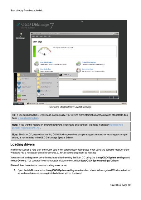 O&O DiskImage 7 User's Guide - O&O Software