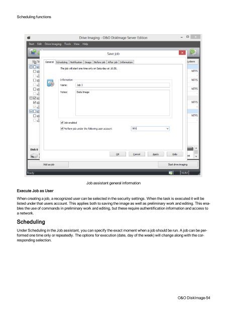 O&O DiskImage 7 User's Guide - O&O Software