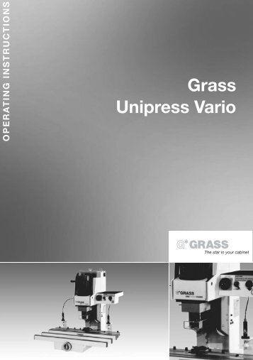 Unipress Vario E.qxd:Unipress Vario E.qxd