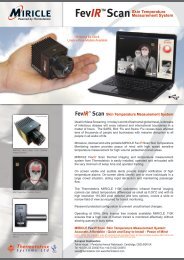 FevIR TM Scan - Thermoteknix Systems Ltd