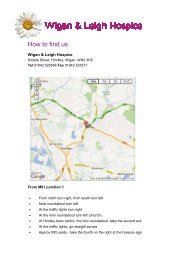How to find us - Wigan & Leigh Hospice