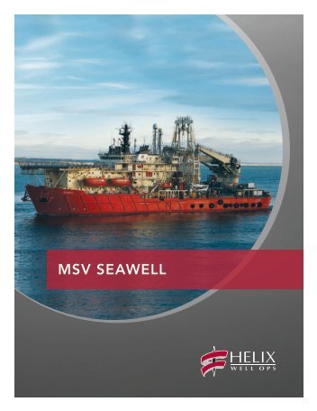 MSV Seawell - Helix Energy Solutions