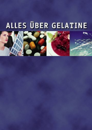 Gelatine – Die richtige Wahl für eine aus- gewogene Ernährung