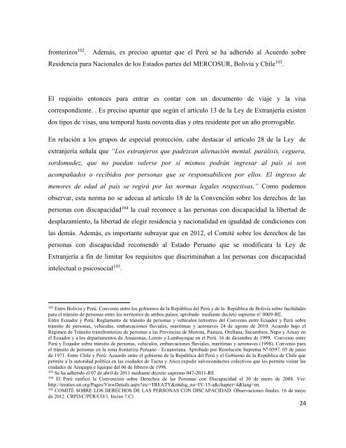 MIGRACIONES Y DERECHOS HUMANOS EN LA REGIÃN ANDINA ...