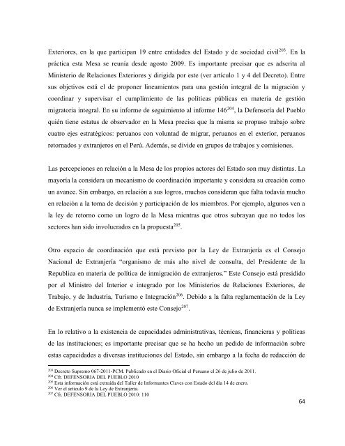 MIGRACIONES Y DERECHOS HUMANOS EN LA REGIÃN ANDINA ...