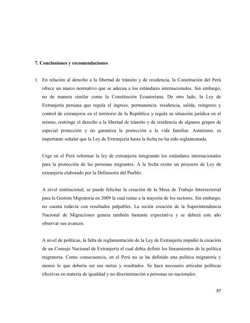 MIGRACIONES Y DERECHOS HUMANOS EN LA REGIÃN ANDINA ...