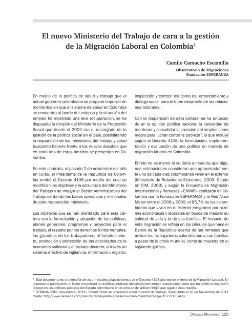 El Parlamento Andino y los trabajadores migrantes andinos