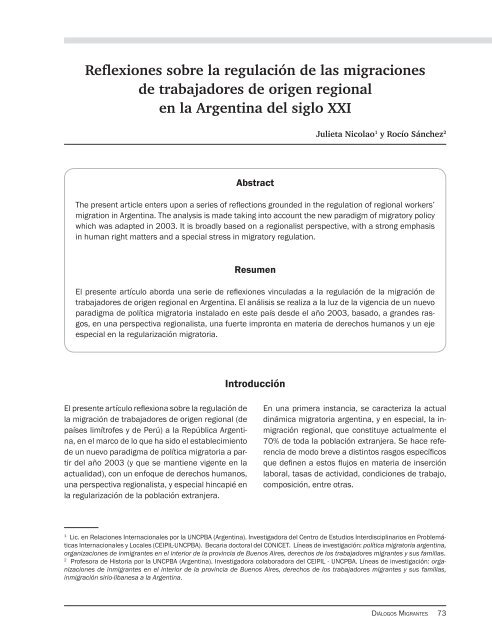 El Parlamento Andino y los trabajadores migrantes andinos