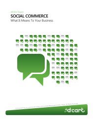 Download our white paper on social commerce - 3DCart