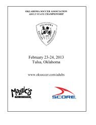 rules - Oklahoma Soccer Association