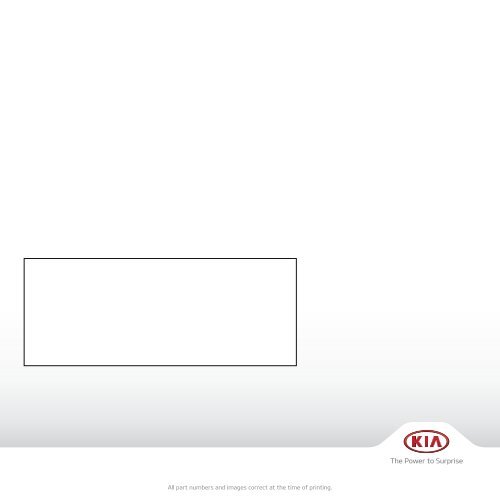 Kia Picanto Accessories