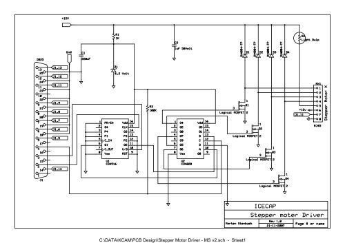 C:\DATA\KCAM\PCB Design\Stepper Motor Driver - MS v2.sch ...